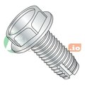 Newport Fasteners Thread Cutting Screw, 3/8"-16 x 1-1/2 in, Zinc Plated Steel Hex Head Hex Drive, 500 PK 589922